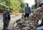 Babinsa Kodim Bogor Cek Lokasi Terdampak Bencana Longsor dan Aksi Gotong Royong di Bogor Tengah